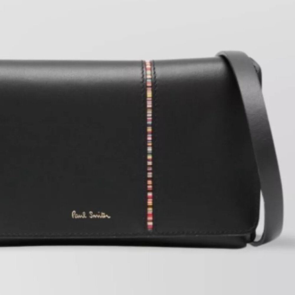 Paul Smith Crossbody Bag with Signature Stripe